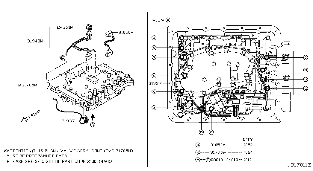 Гибро-блок АКПП для Ниссан Патфайндер 2004-2010