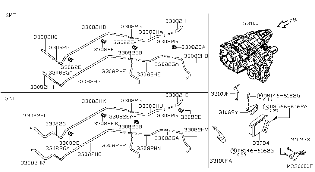 Раздаточная коробка для Ниссан Патфайндер 2004-2010