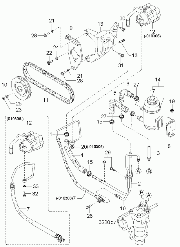 Датчик АБС задний правый для Киа Оптима 2008-2010