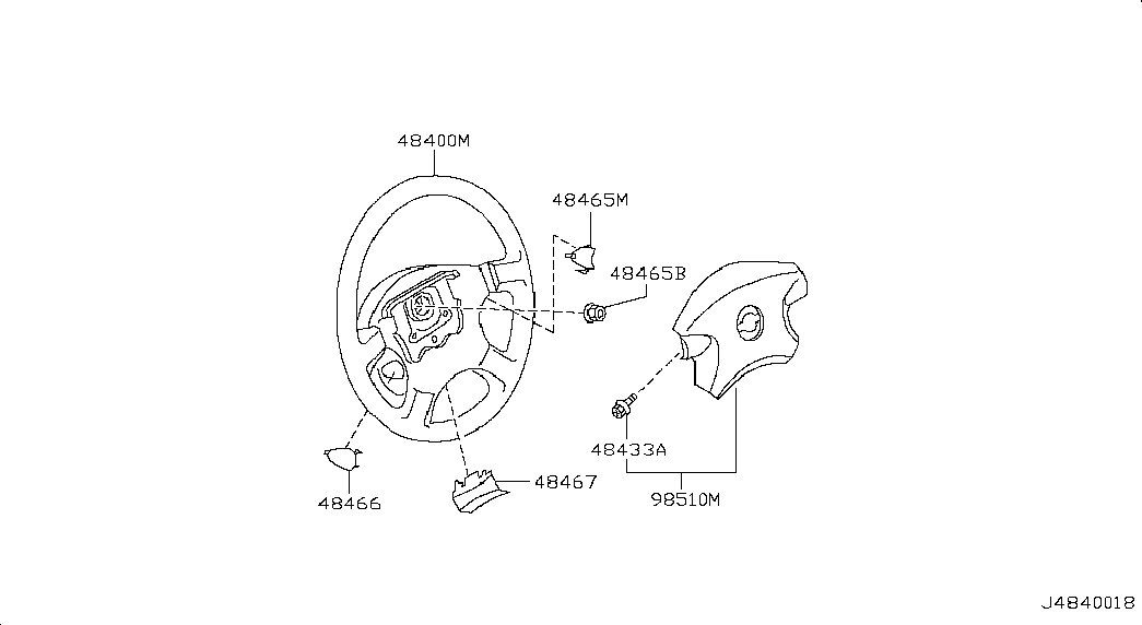 Руль для Ниссан Альмира 2000-2003