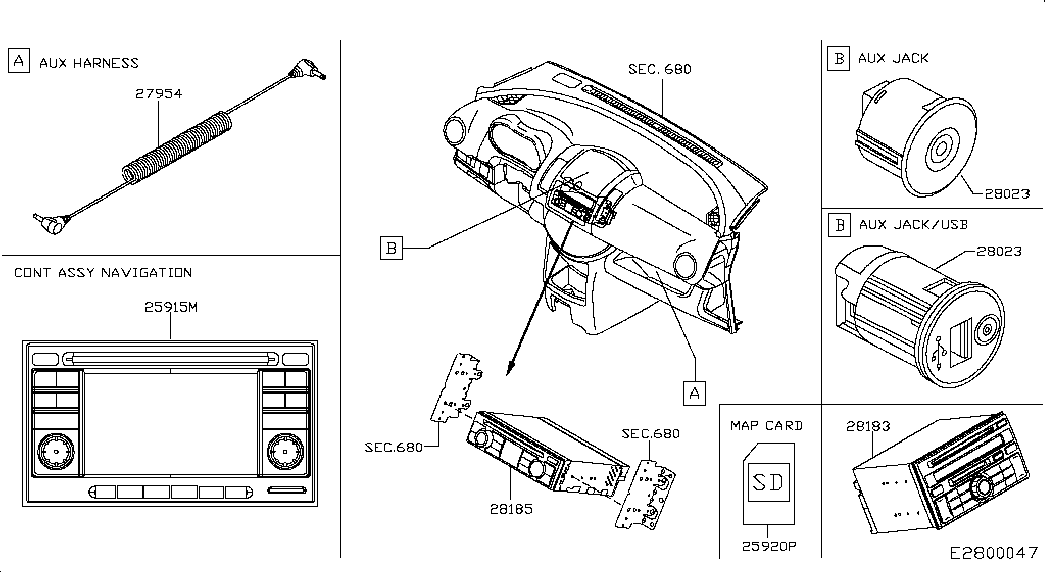 Авто-магнитола для Ниссан Ноут 2009-2013