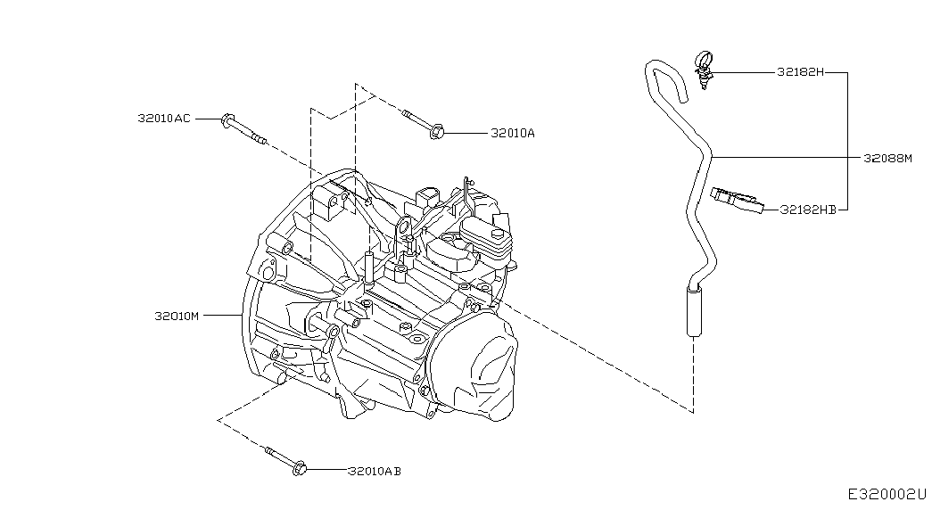 Бачок стеклоочистителей для Ниссан Ноут 2009-2013