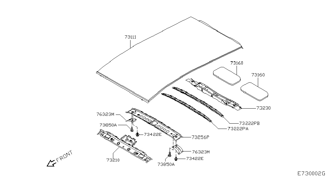 Крыша для Ниссан Ноут 2009-2013
