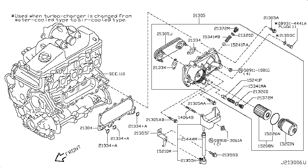 Масляный фильтр для Ниссан Патрол 2004-2018