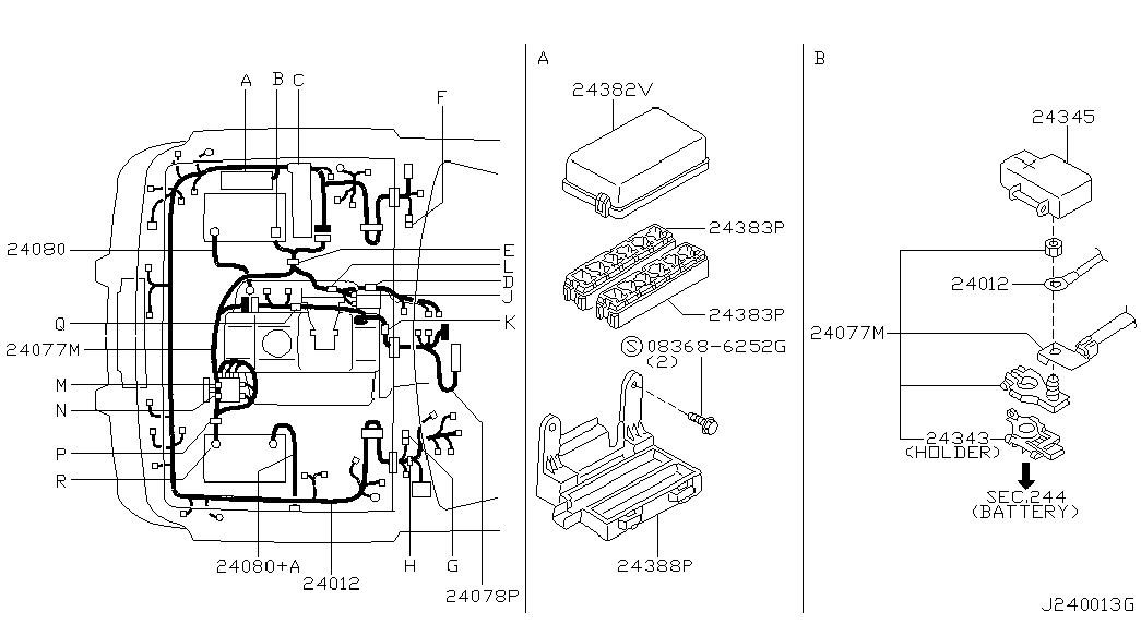 Блок предохранителей для Ниссан Патрол 2004-2018