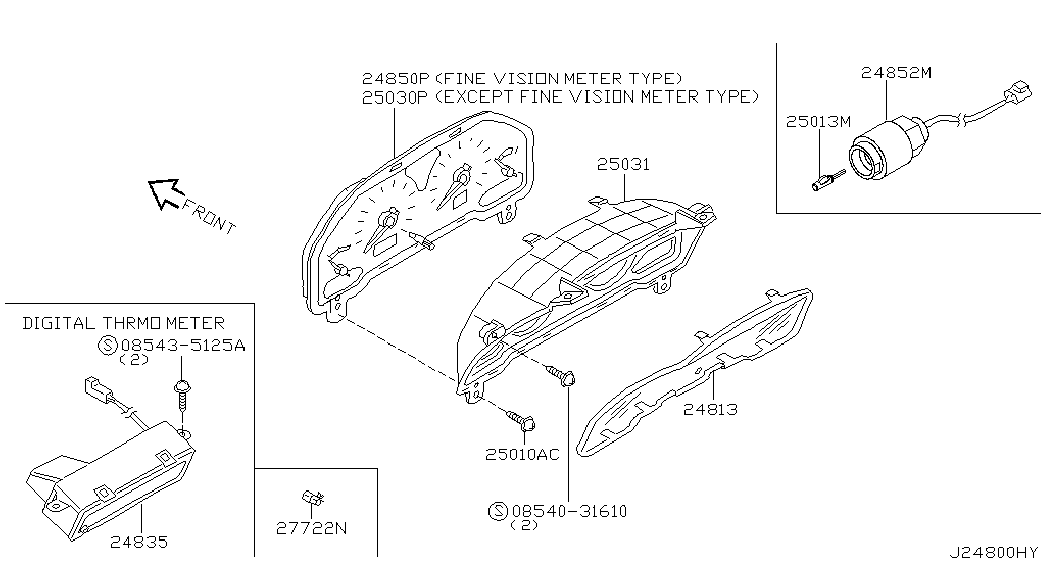 Щиток приборов для Ниссан Патрол 2004-2018