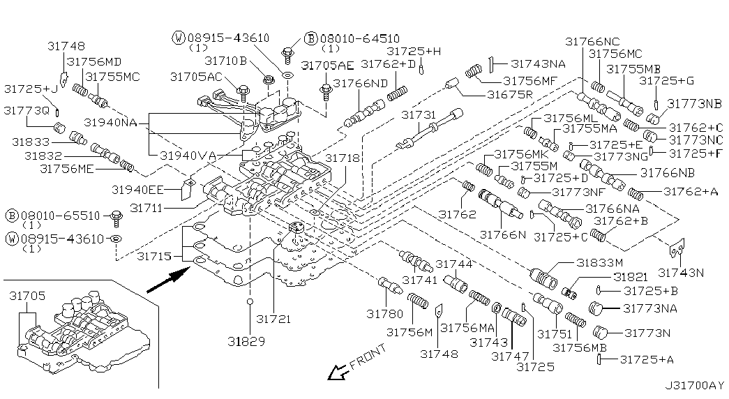 Гибро-блок АКПП для Ниссан Патрол 2004-2018