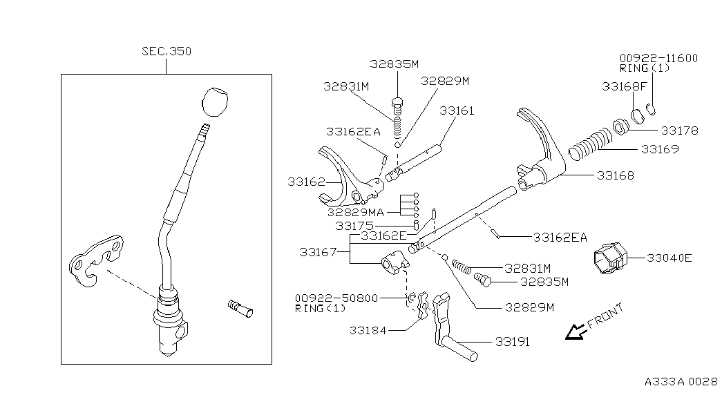 Актуатор АКПП для Ниссан Патрол 2004-2018