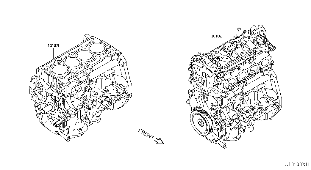 Двигатель в сборе для Nissan Juke 2010-2014