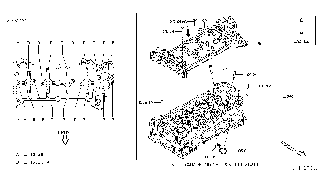 Головка блока цилиндров в сборе для Nissan Juke 2010-2014