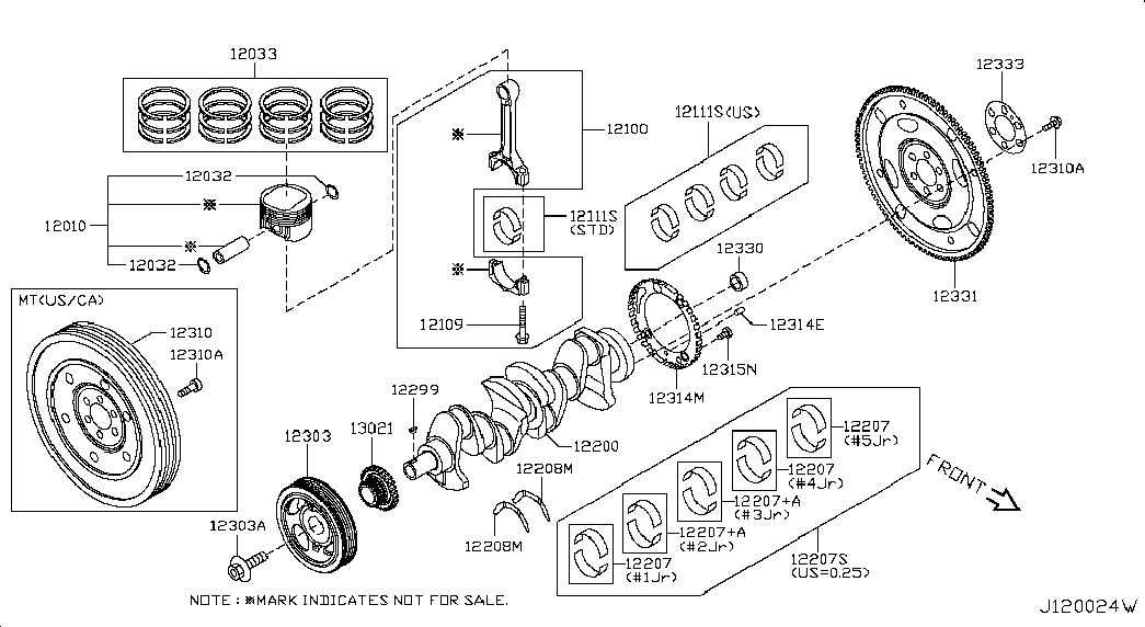 Шатун в сборе для Nissan Juke 2010-2014
