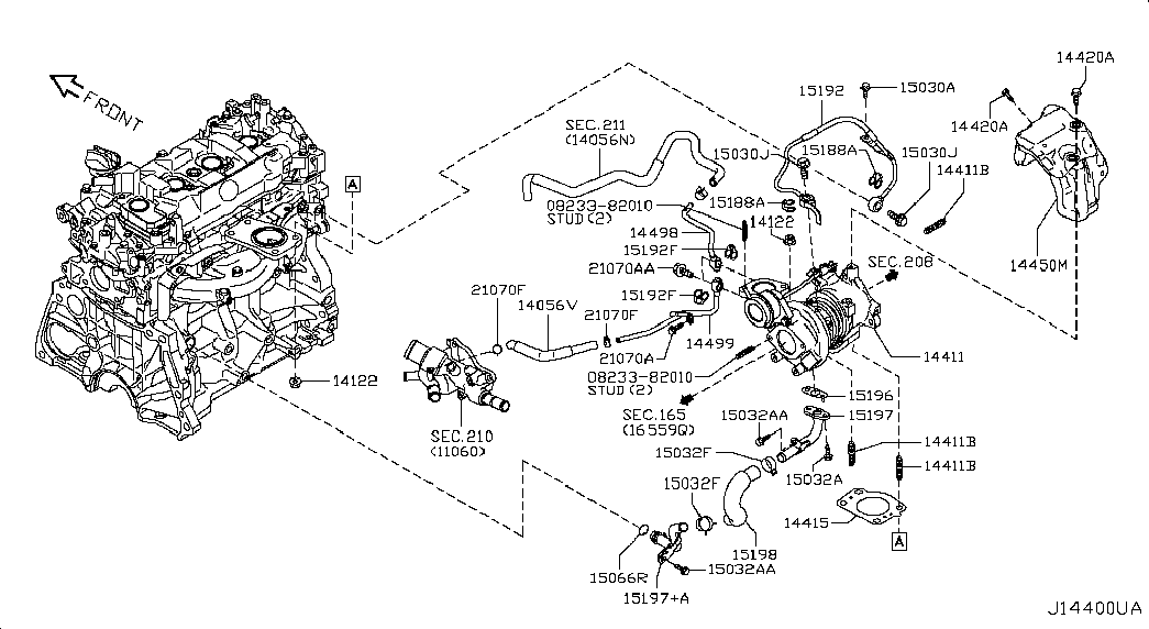 Турбокомпрессор для Nissan Juke 2010-2014