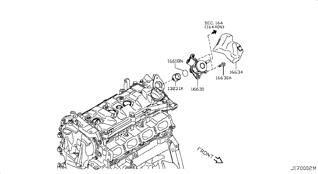 Топливный насос высокого давления для Nissan Juke 2010-2014