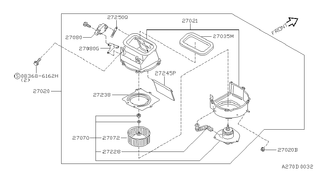 Компрессор кондиционера для Nissan Juke 2010-2014