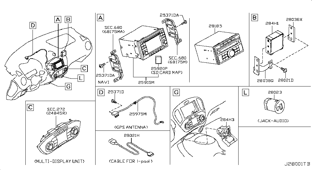 Авто-магнитола для Nissan Juke 2010-2014