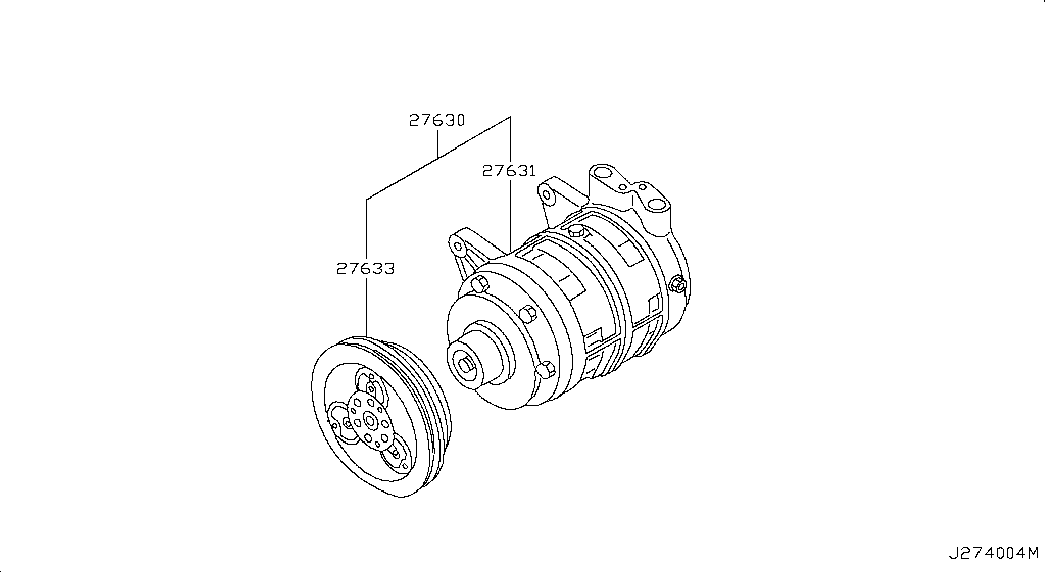 Моторчик переднего стеклоочистителя для Nissan Juke 2010-2014