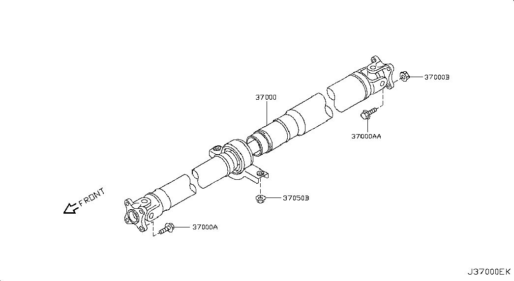 Главная пара для Nissan Juke 2010-2014