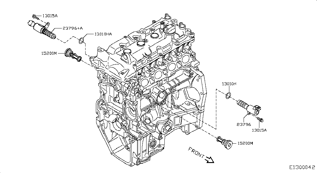Электро-магнитный клапан для Nissan Juke 2014-2018