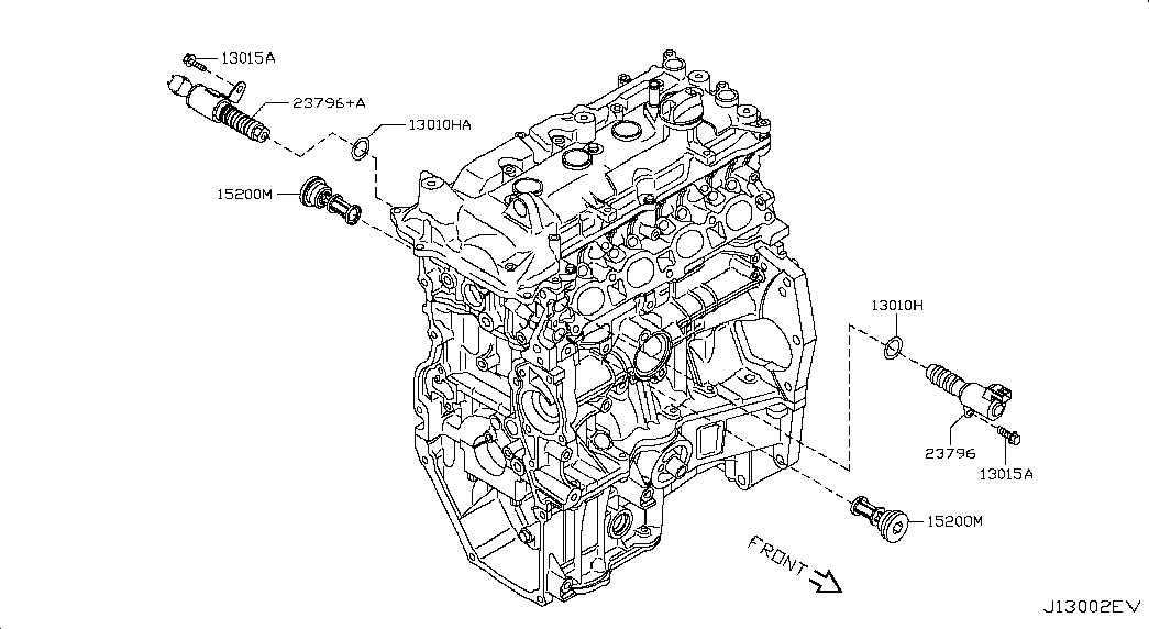 Электро-магнитный клапан для Ниссан Сентра 2012-2017