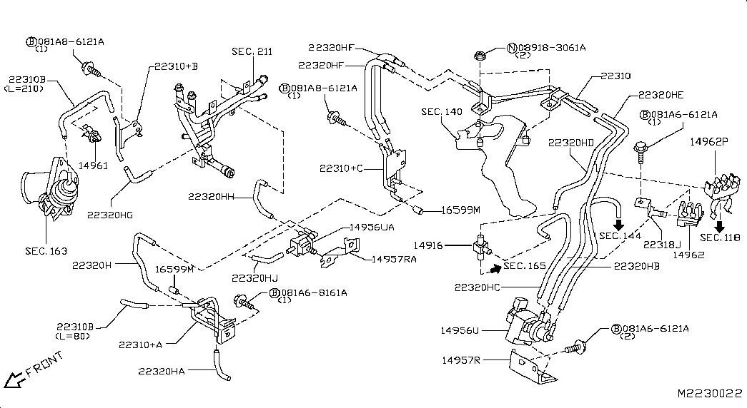 Электро-магнитный клапан для Ниссан Навара 2004-2010