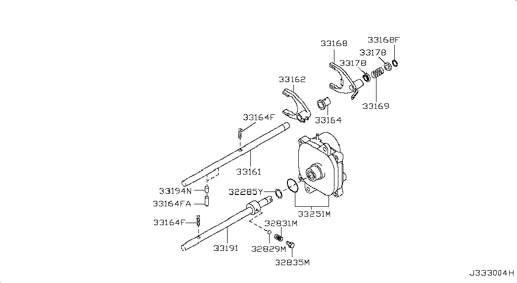 Актуатор АКПП для Ниссан Навара 2004-2010