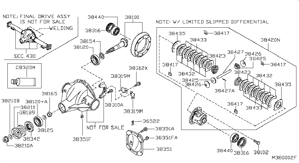 Главная пара для Ниссан Навара 2004-2010