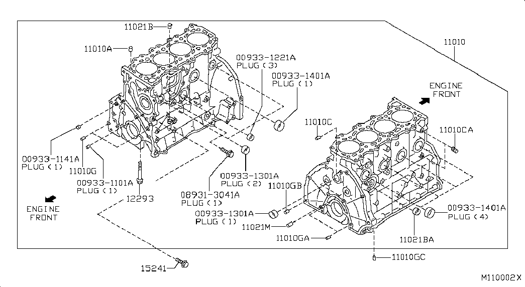 Клапанная крышка для Ниссан NP-300 2008-2018