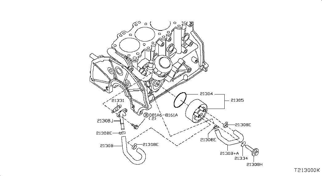 Радиатор масляный для Ниссан NP-300 2008-2018