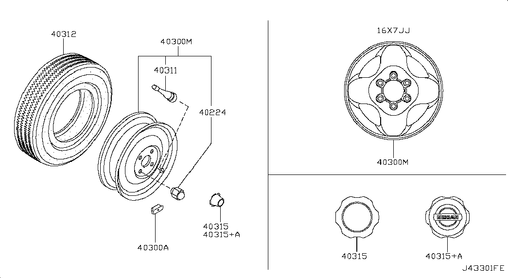 Диск колёсный для Ниссан NP-300 2008-2018