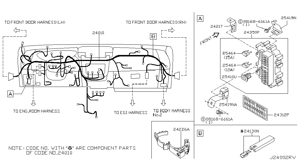 Блок предохранителей для Ниссан Мурано 2002-2008