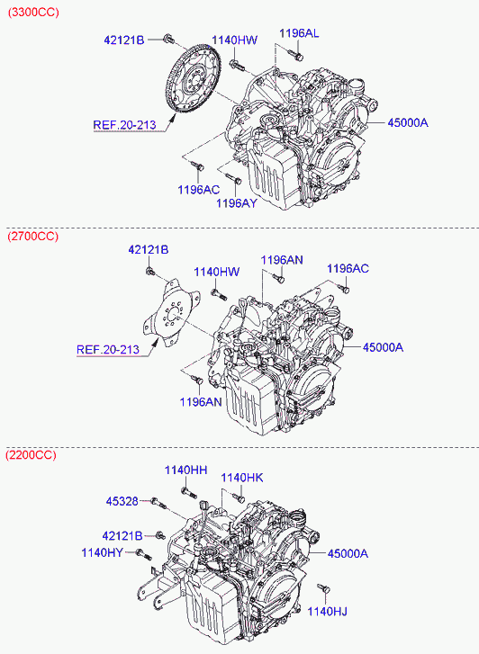 АКПП для Хендай Грандер 2005-2009