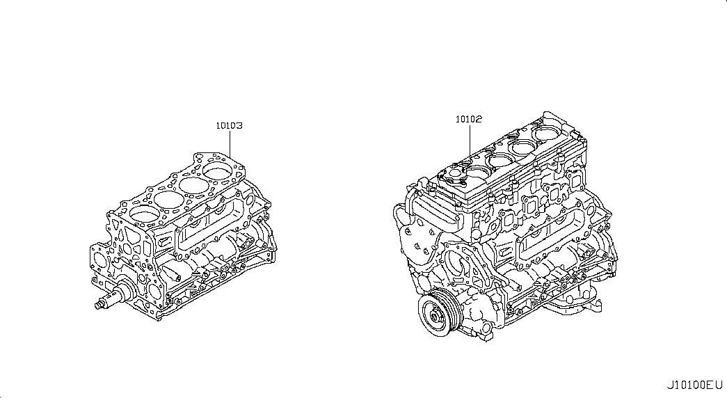 Двигатель в сборе для Ниссан Кабстар 2007-2012