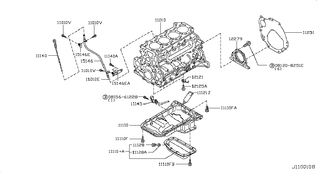 Блок цилиндров в сборе для Ниссан Кабстар 2007-2012
