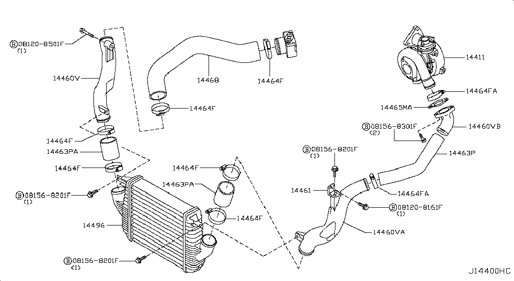 Интеркулер для Ниссан Кабстар 2007-2012