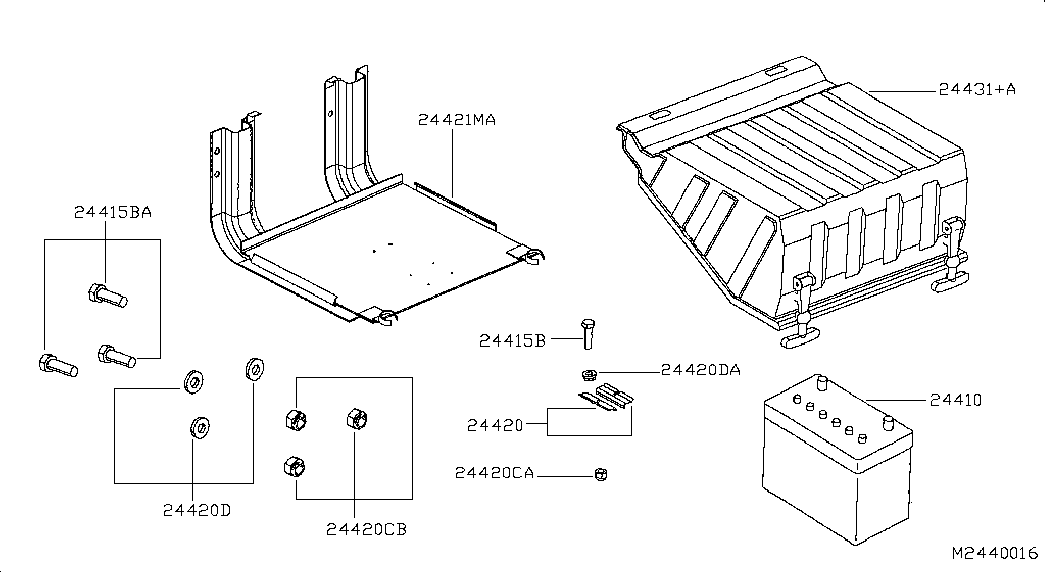 Аккумулятор для Ниссан Кабстар 2007-2012