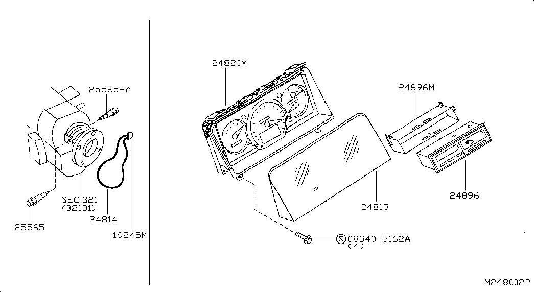 Щиток приборов для Ниссан Кабстар 2007-2012