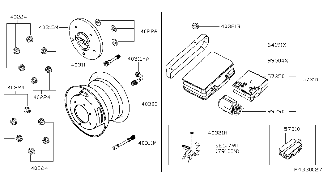 Диск колёсный для Ниссан Кабстар 2007-2012