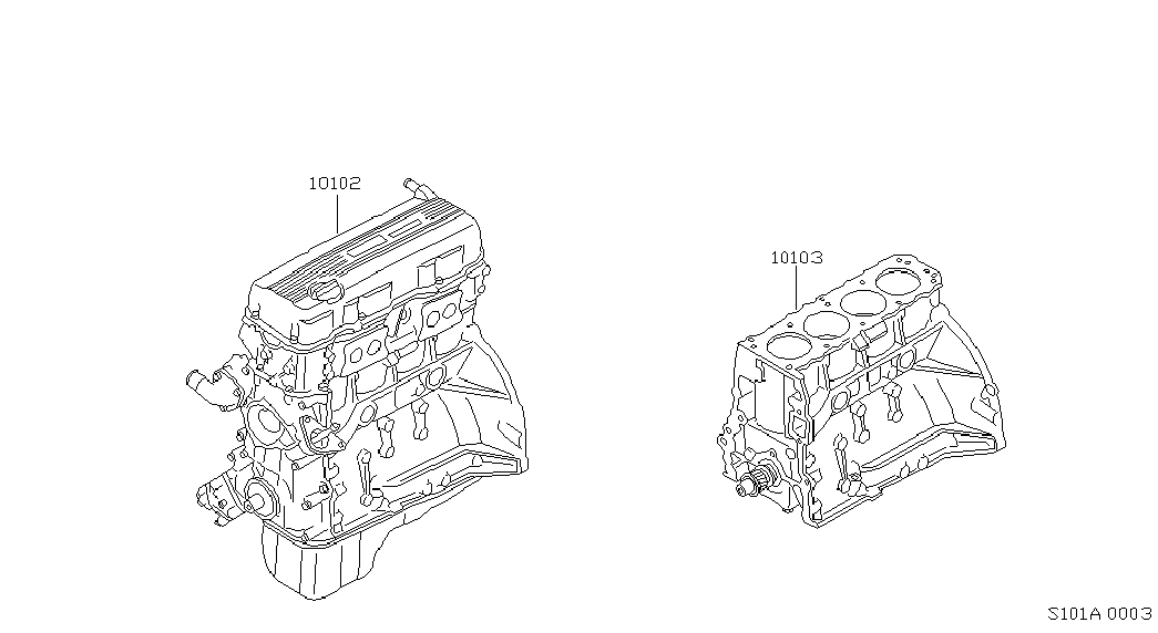 Двигатель в сборе для Ниссан Террано 1995-2002