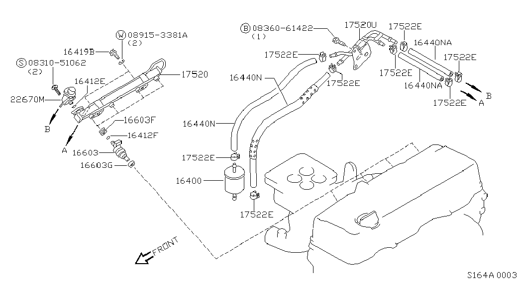Топливная форсунка для Ниссан Террано 1995-2002