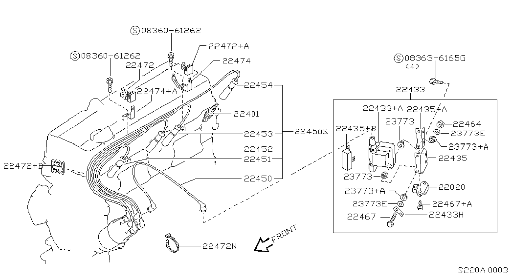Свеча зажигания для Ниссан Террано 1995-2002