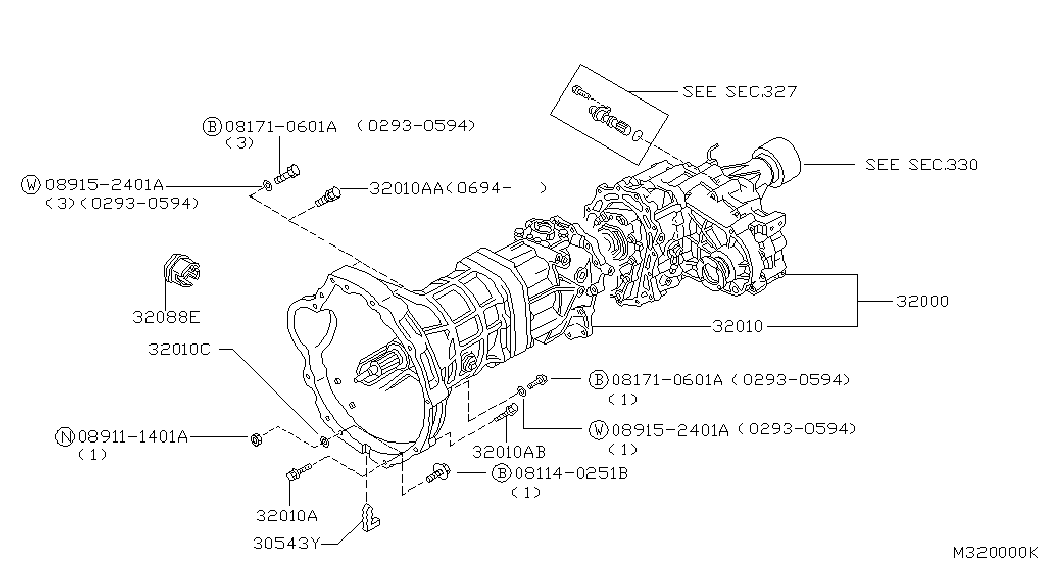 АКПП для Ниссан Террано 1995-2002