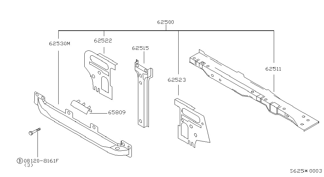 Панель передняя-телевизор для Ниссан Террано 1995-2002