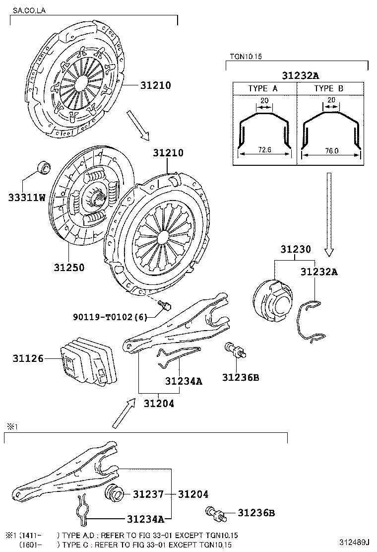 Корзина сцепления для Тойота Хайлюкс 2011-2015