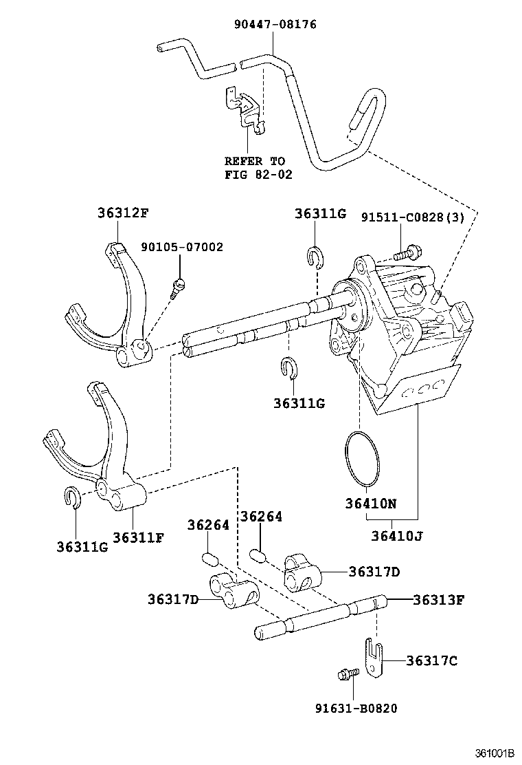 Актуатор АКПП для Тойота Секвойя 2004-2007
