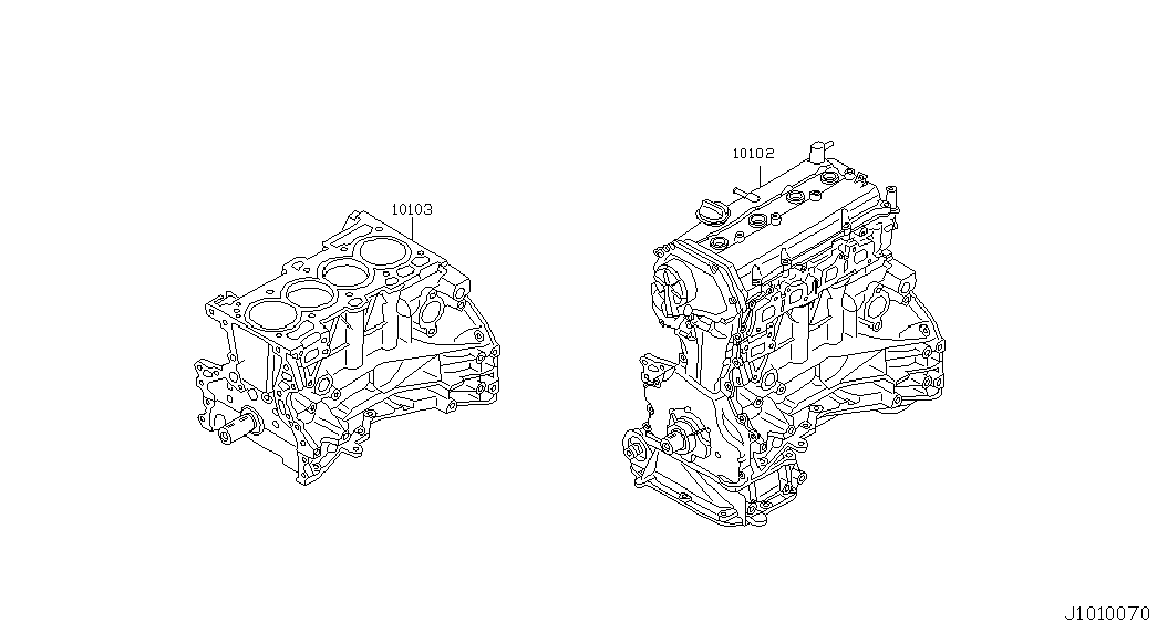 Двигатель в сборе для Ниссан Примера 2001-2008