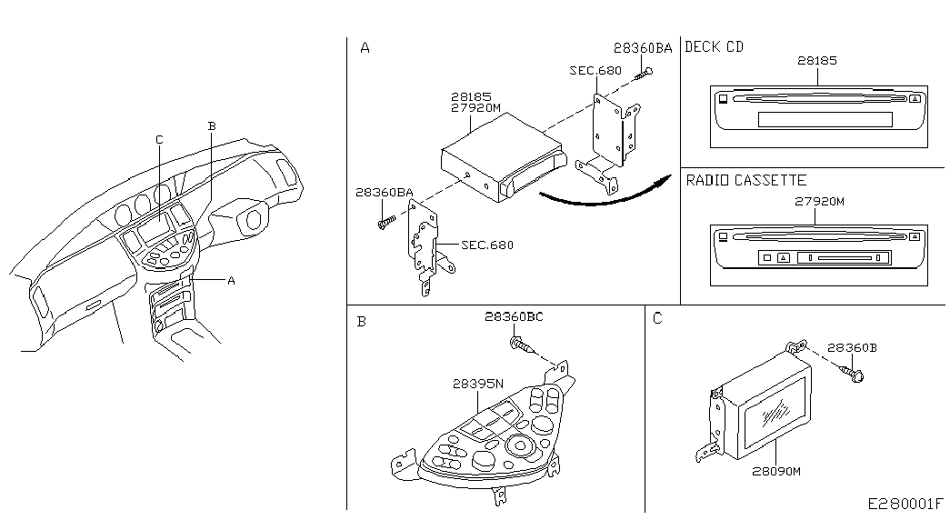 Авто-магнитола для Ниссан Примера 2001-2008