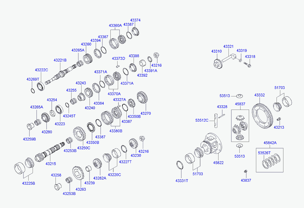 Муфта АКПП для Хендай Матрикс 2001-2005