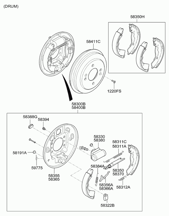 Диск тормозной задний для Киа Пиканто 2011-2015