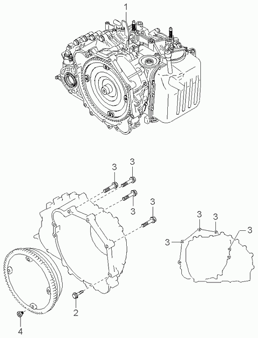 АКПП для Киа Опирус 2003-2007