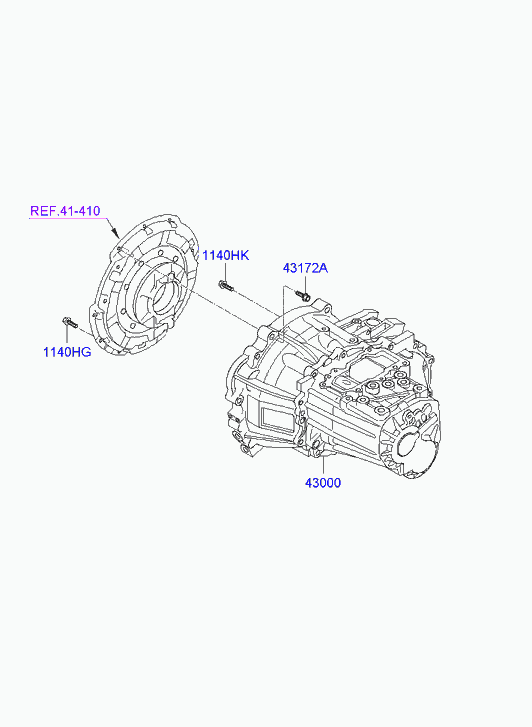 АКПП для Хендай Матрикс 2005-2008